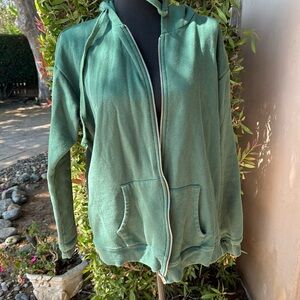Forest green Full Tilt Zip Up Hoodie